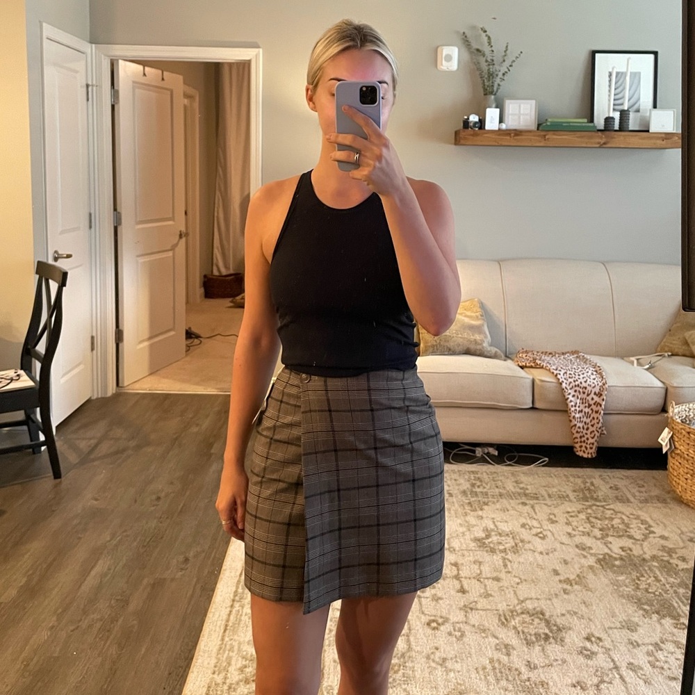 CREMIEUX Plaid Skirt NWT